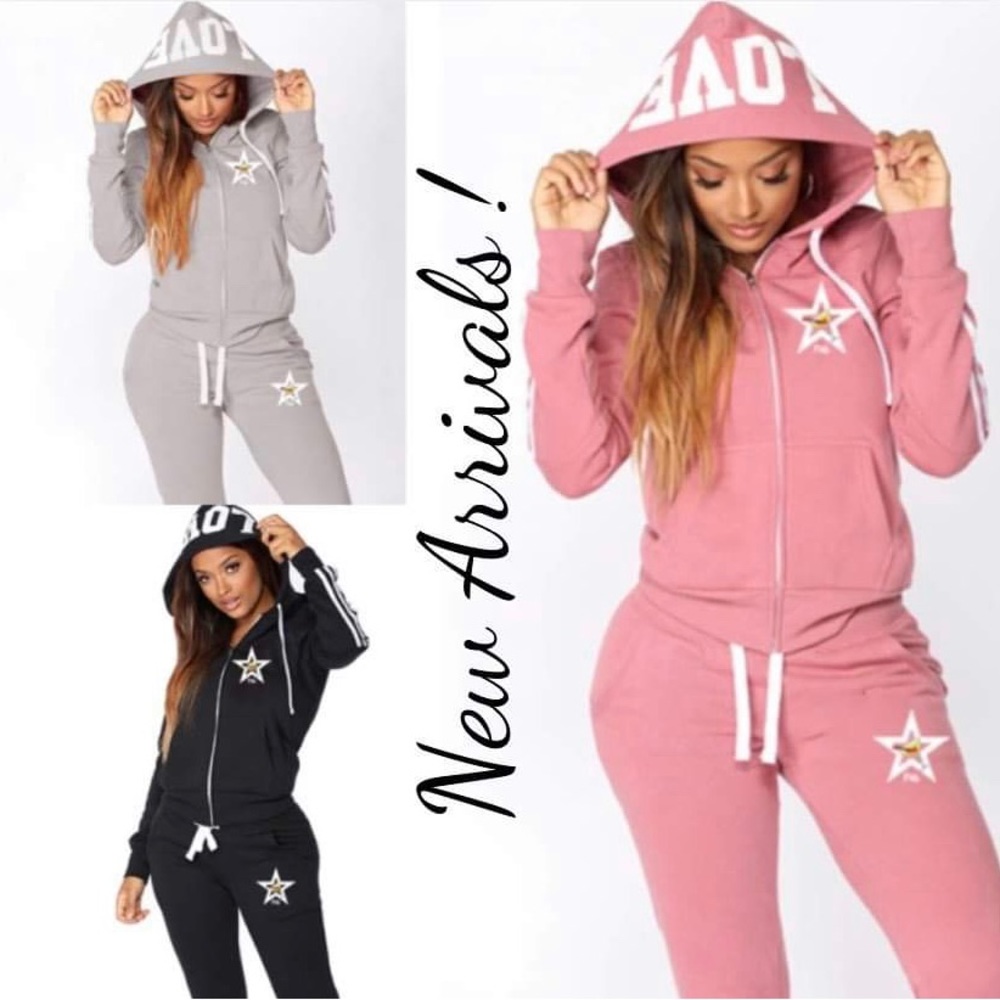 Ladies tracksuits